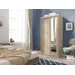 Buy Alaska Wardrobe 100cm, Colour: White Matt, 2 image
