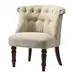 Buy Alderwood Fabric Chair Beige, Colour: Beige