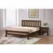 Buy Kempton Single Bed Solid Hardwood Rustic Oak, Colour: Oak, Mattresses: Without Mattresses, Size: Single