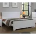 Buy Zircon King Size Bed White, Colour: White, Mattresses: Without Mattresses, Size: King